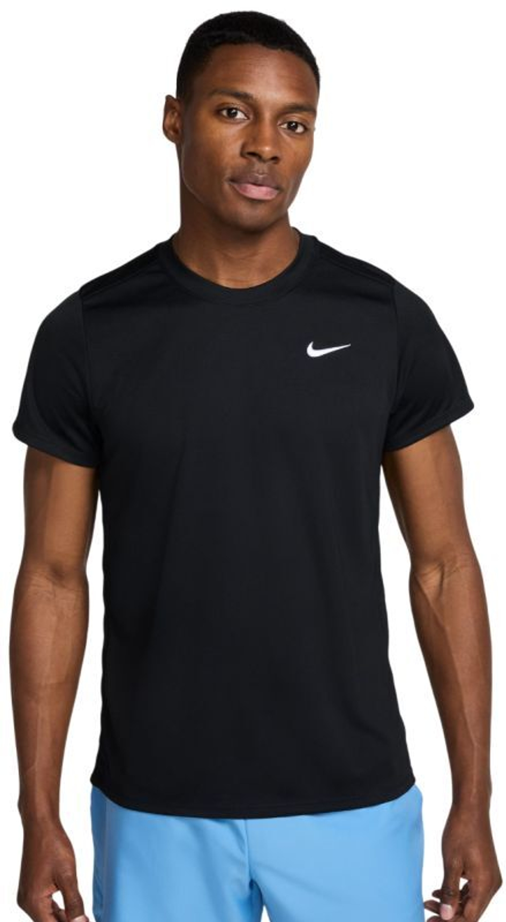 Мужская теннисная футболка Nike Court Victory - небесный