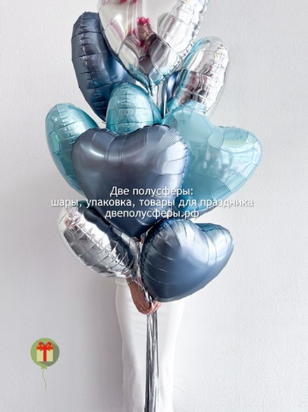 Набор шаров Синий Иней