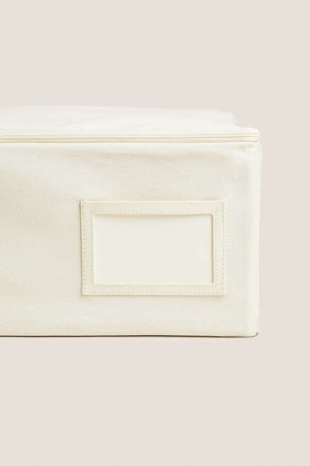 ZARA HOME КОРОБКА-ОРГАНАЙЗЕР СРЕДНЕГО РАЗМЕРА, ЭКРЮ