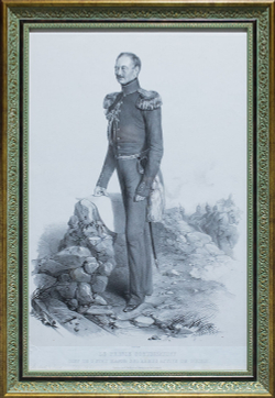 Рау И. (J. Rauh; 1803–1863) Портрет князя М. Д. Горчакова. Бумага, литография. Вена, 1849 г.