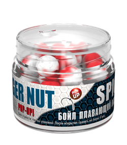 Бойлы насад. плав. двух цв. Sonik Baits TIGER NUT-SPICES Fluo Pop-ups 14мм 90мл