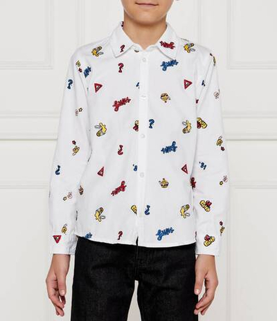 Рубашка Guess - белый(N4YH00 WBHQ0)