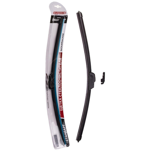 Щетка стеклоочистителя бескаркасная Skyway стандарт 22"/550мм