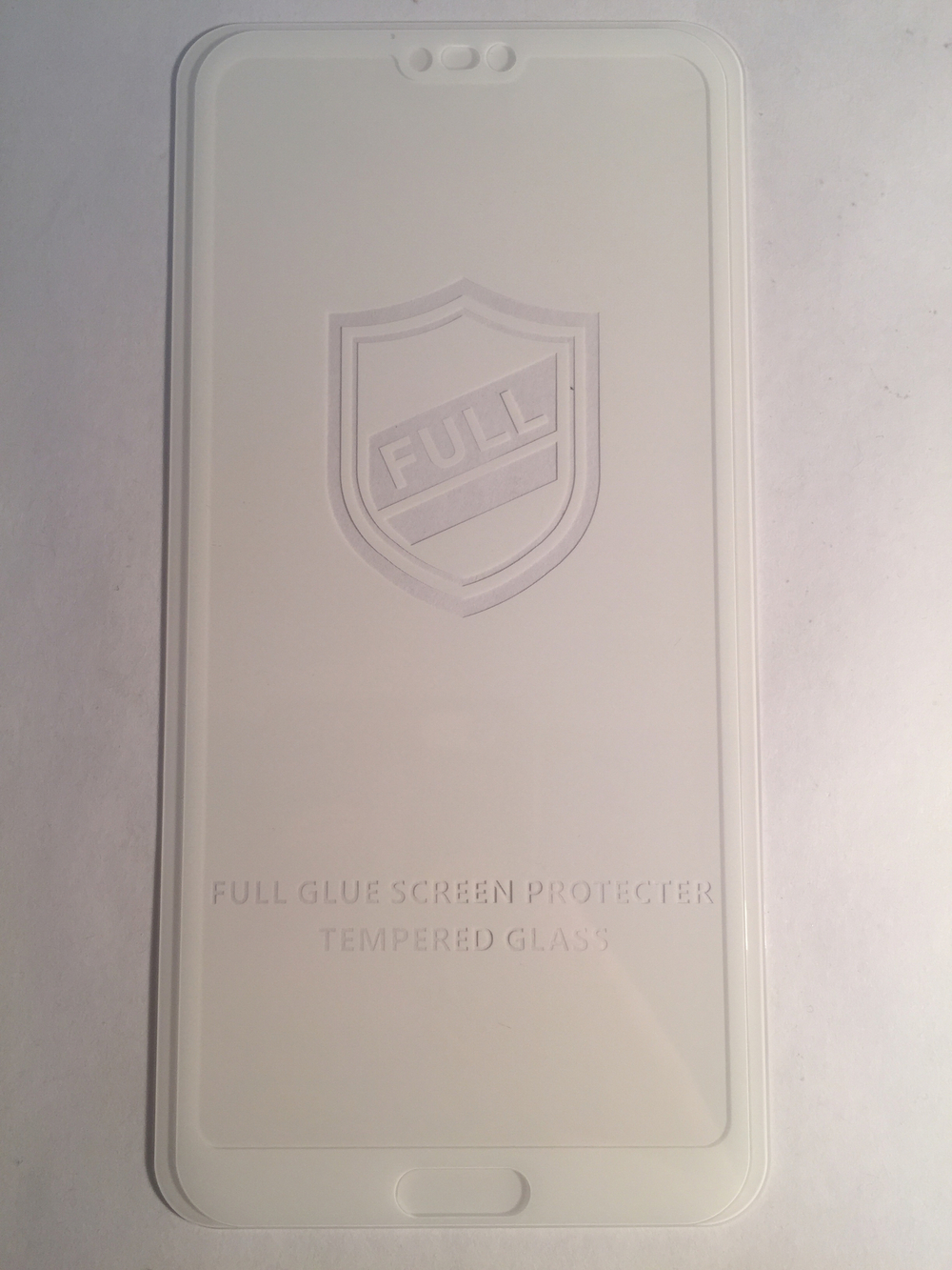 Защитное стекло "Полное покрытие" для Huawei Honor 10 Белое