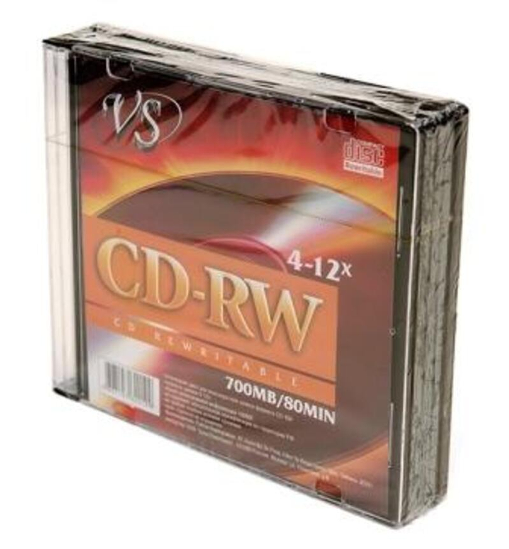 Диск VS CD-RW 80 4-12x SL/5