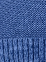 Шапка для мальчика осенняя с ушками и снудом