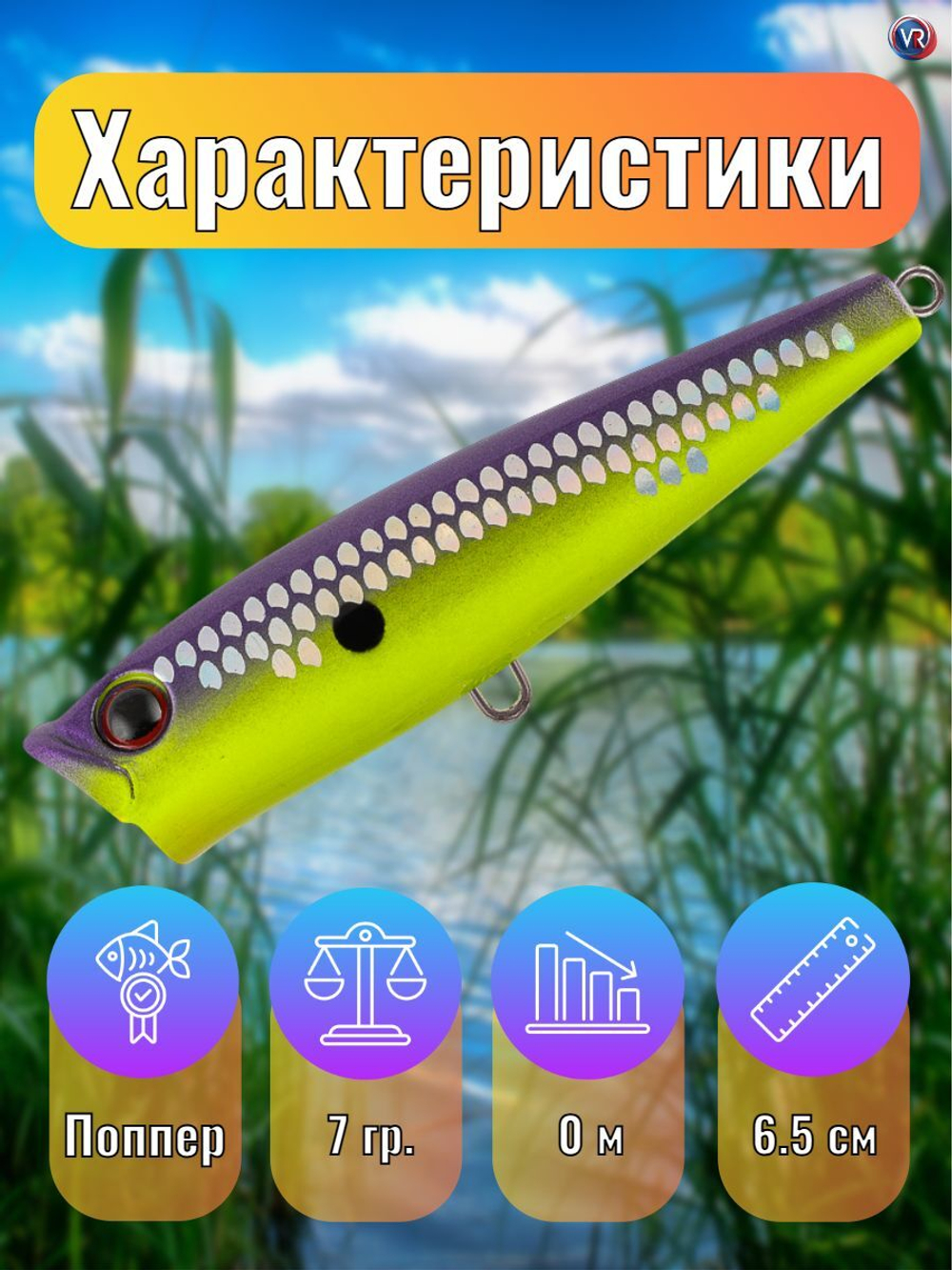 Воблер TsuYoki GORN 65F 1050