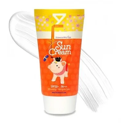 Солнцезащитный крем для лица SPF50 Elizavecca Milky Piggy Sun Cream