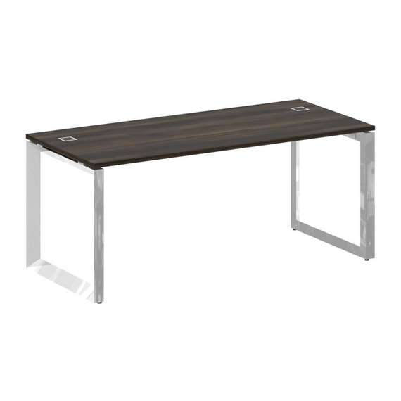 Onix Direct Lux Стол руководителя О-обр. м/к M-O.MO-SRR-5.8 Дуб Мали/Нержавеющая Сталь/Хром 1780*800