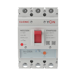 Авт. выкл. YON MGS250 3P 160-200A 25kA
