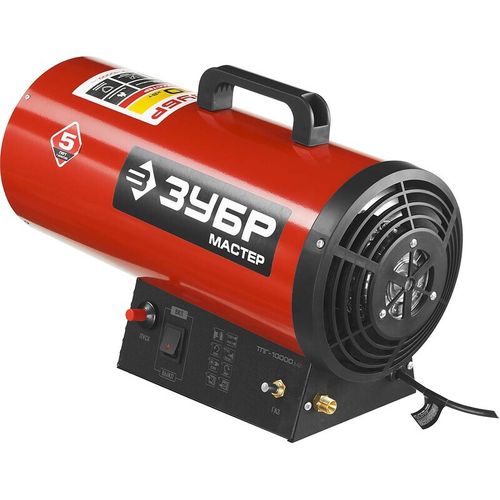 Газовая тепловая пушка Зубр ТПГ-10000_М2 - прямого нагрева / 10 кВт