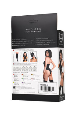 Боди Glossy Eileen из материала Wetlook