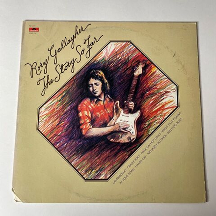 Винтажная виниловая пластинка LP Rory Gallagher The Story So Far (USA 1976)
