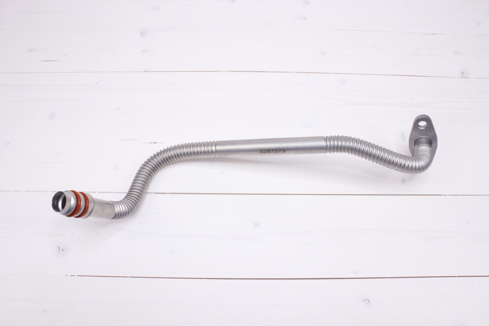 Трубка слива масла с турбокомпрессора Cummins ISBe 0161 /4992206,3287574/