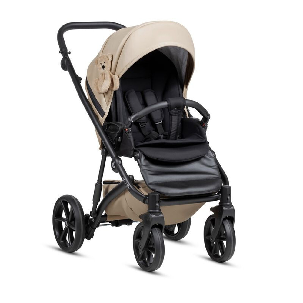 Tutis Коляска 2 в 1 VIVA 5+ TEDDY Creamy limited edition