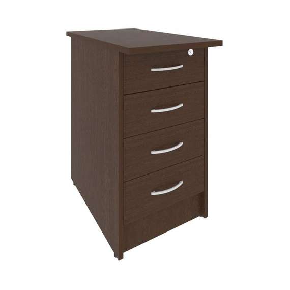 Riva Тумба приставная с фолдингом (4 ящика, с замком) А.ТП-4.2F-S  412*720*750