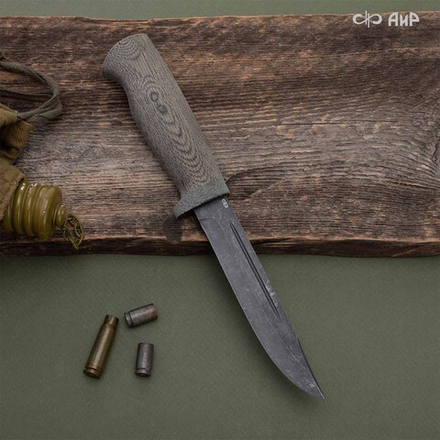 АиР Нож Штрафбат Нью (текстолит, 95х18 StoneWash, рукоять пескоструй, без гарды)