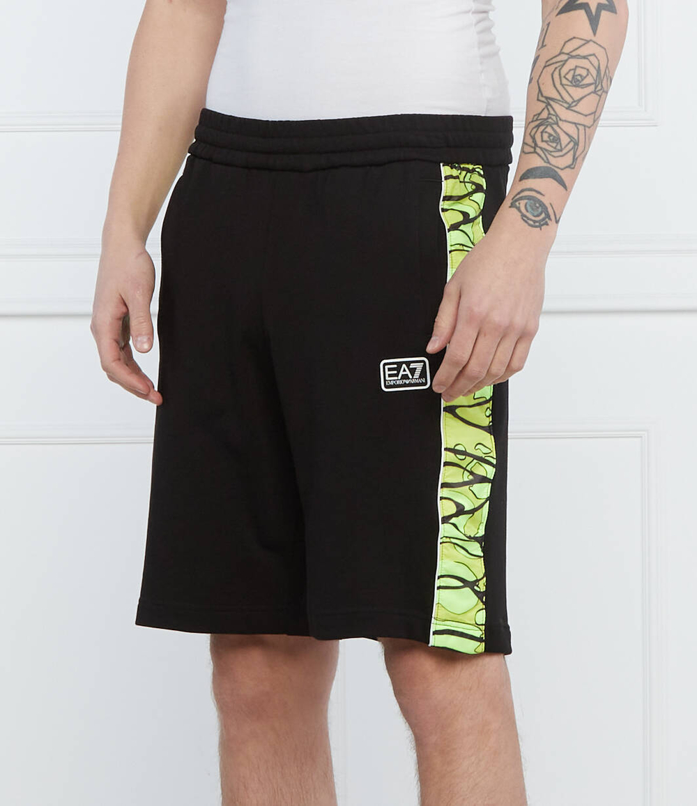 шорты EA7 - черный(3LPS55 PJEQZ)