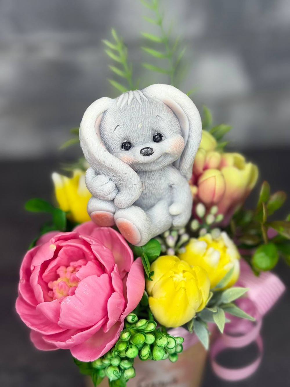 Мини букет из мыла "Ягодное наслаждение" 8 марта подарки