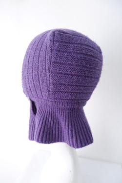 Шлем вязаный