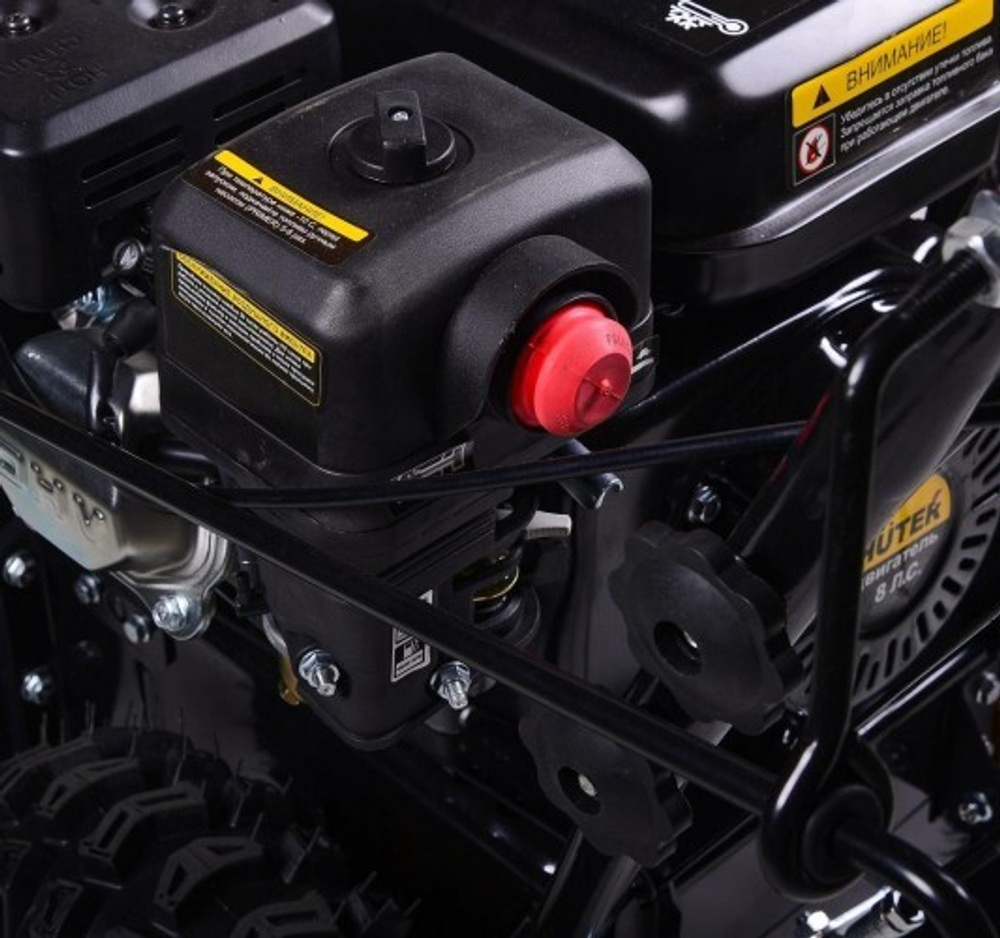 Бензиновый снегоуборщик HUTER SGC 6000 с электростартером 220В 70/7/7