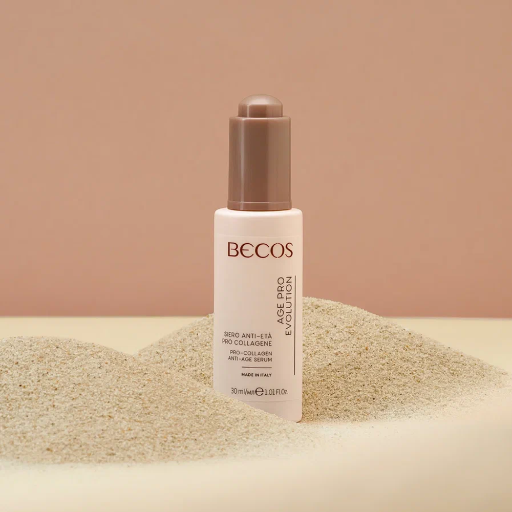 BECOS Антивозрастная сыворотка-активатор синтеза коллагена-PRO-COLLAGEN ANTI-AGE SERUM,30 мл