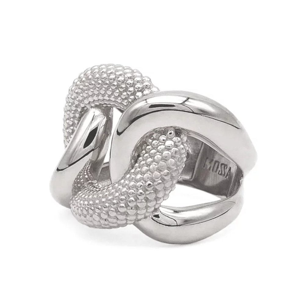 MOSSA Кольцо Kink Silver