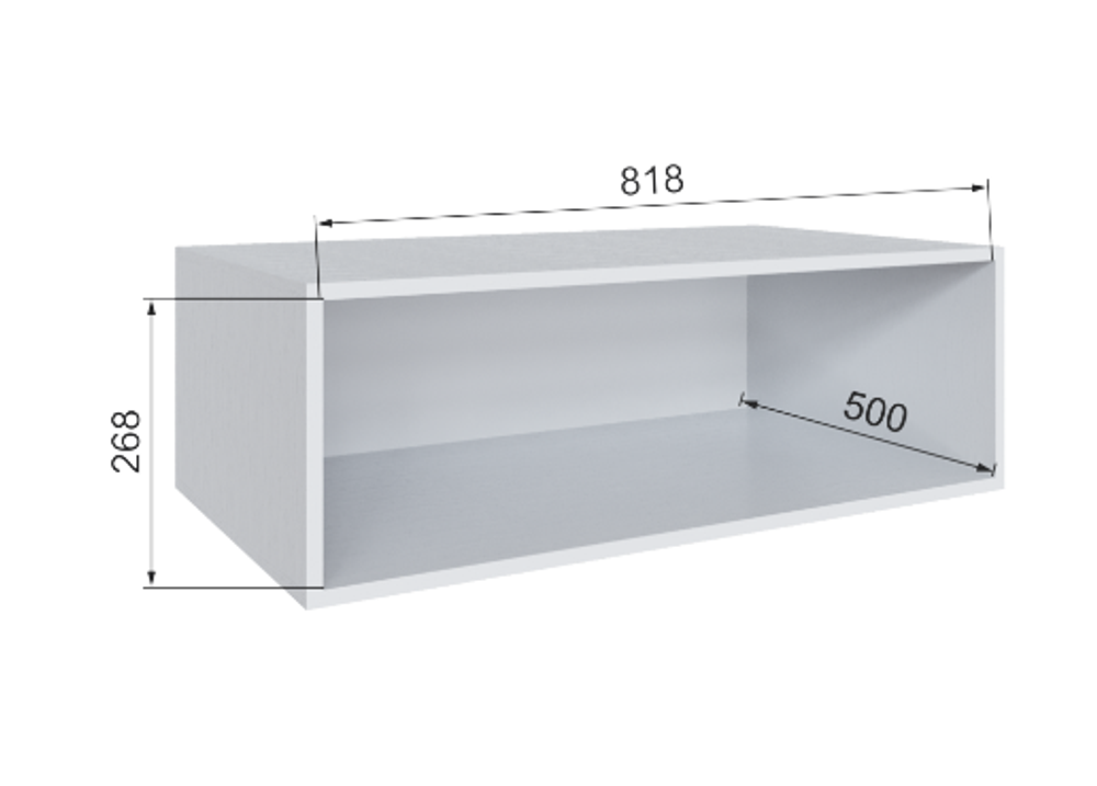 Антресоль Бруклин 85А300