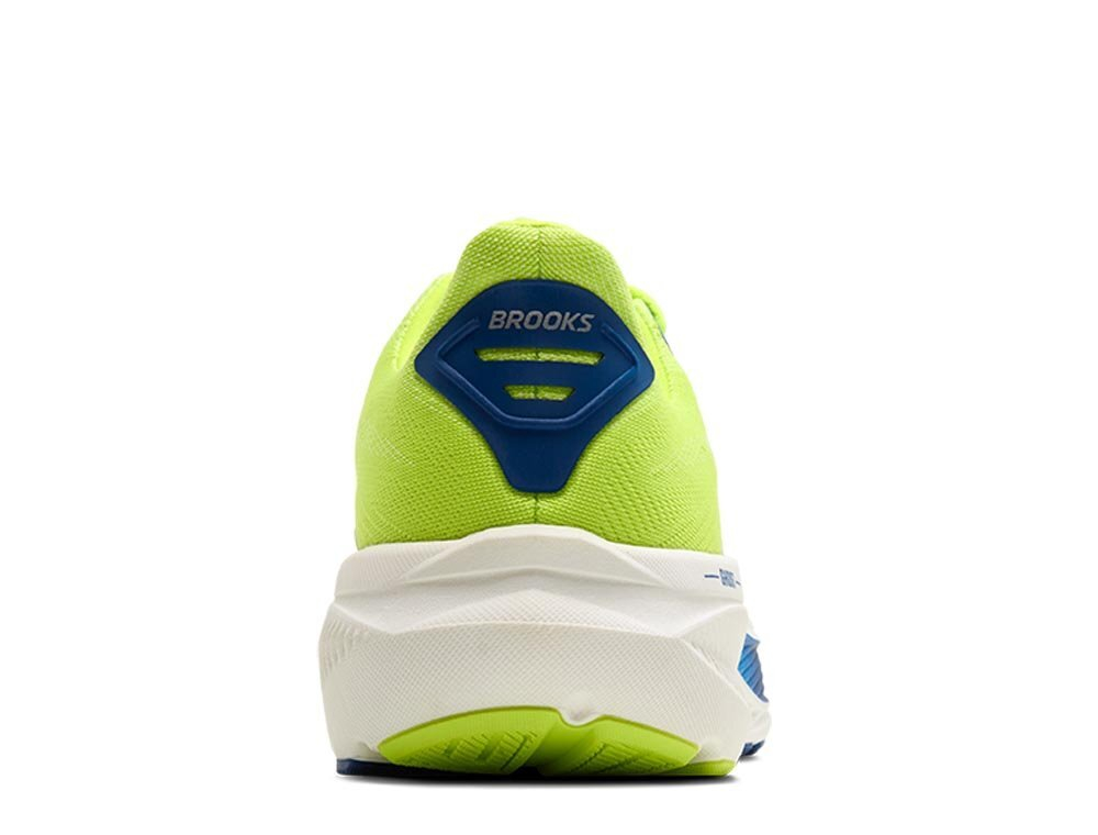 Кроссовки для бега мужские Brooks Ghost 17 Лимонково-Синие