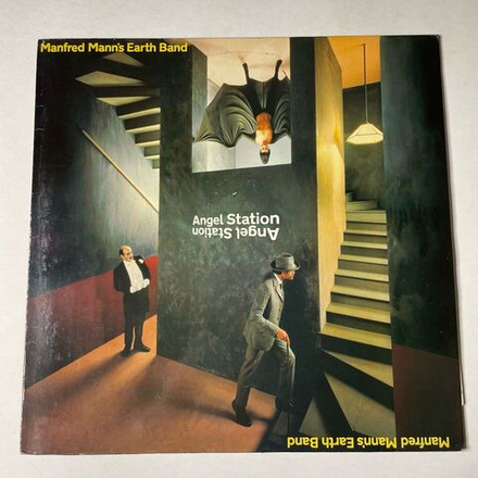 Винтажная виниловая пластинка LP Manfred Mann's Earth Band Angel Station (Germany 1979) (Poster) Don't Kill It Carol