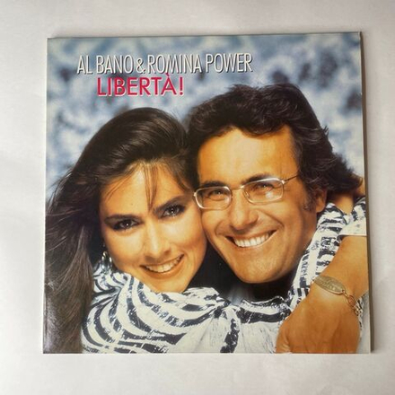 Винтажная виниловая пластинка LP Al Bano and Romina Power Аль Бано И Ромина Пауэр Liberta (Италия 1987)