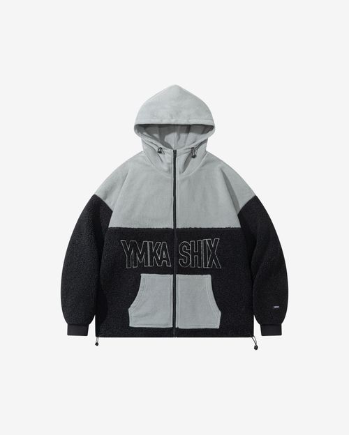 Худи Ymkashix Little Lamb Zip черный/серый