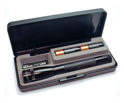 Фонарь MAG-LITE Mini 12,7 см - пластиковая коробка, батарейки