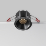 Встраиваемый светодиодный светильник Maytoni Alfa LED DL043-01-15W3K-RD-B-1