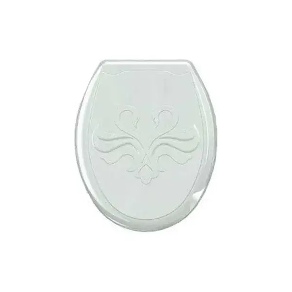 Сиденье для унитаза жесткое ЛЕБЕДЬ бел.