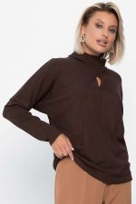 Джемпер Тринити (коричневый) Б14241-1М LT Collection