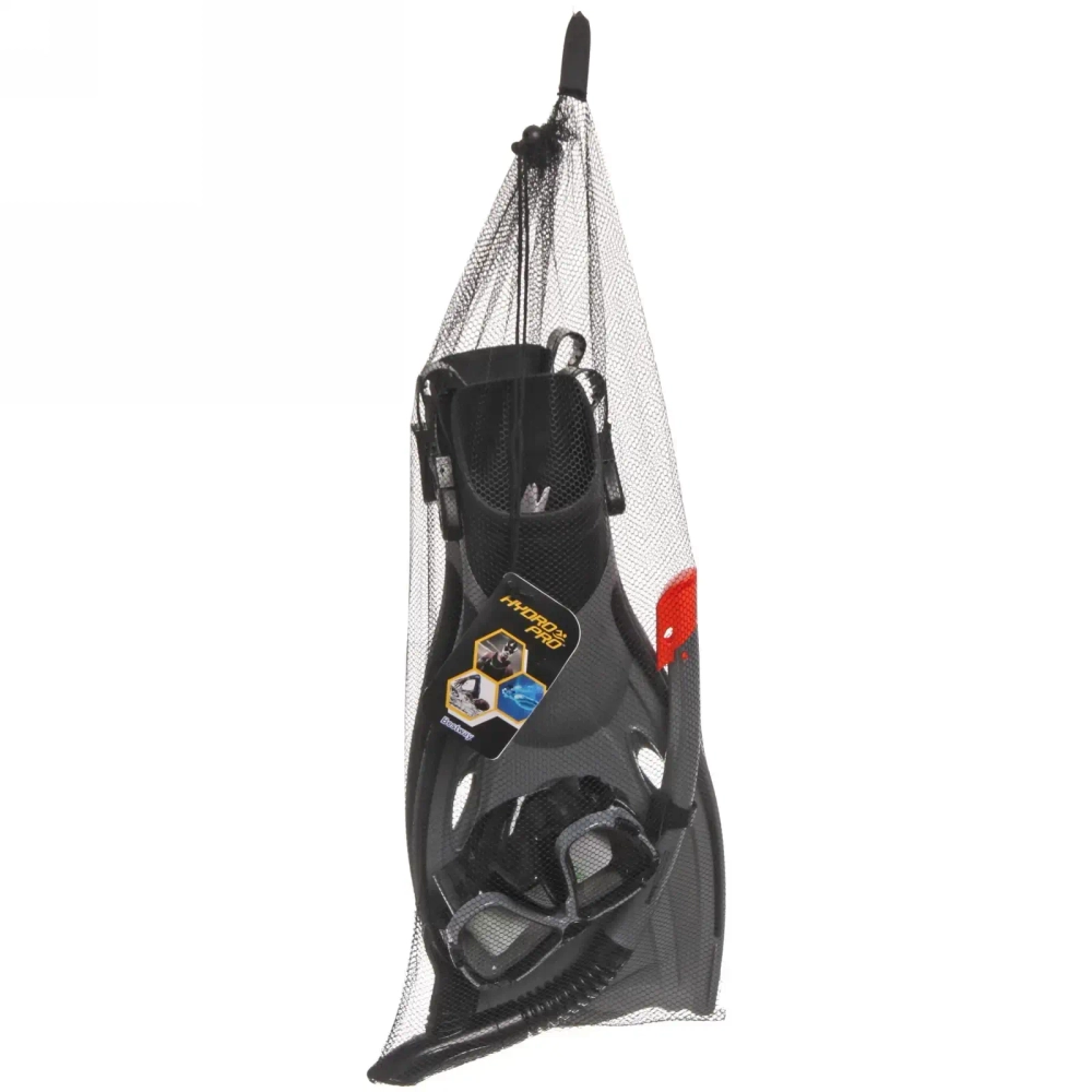 Набор для подводного плавания от 14 лет Black Sea@Fin Set: маска,трубка,ласты (разм. 43-48) Bestway (25045)