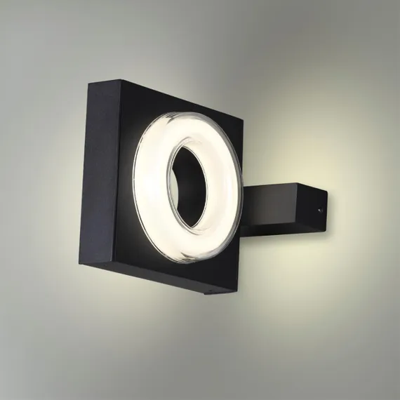 6654/5WL NATURE ODL24 000 черный/металл Уличный настенный светильник IP54 LED 5W 4000K AC85-265V VART