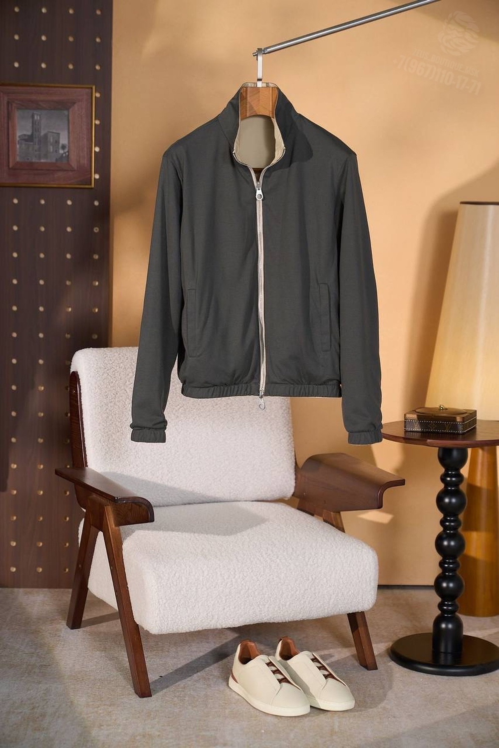 Двухсторонняя ветровка Loro Piana