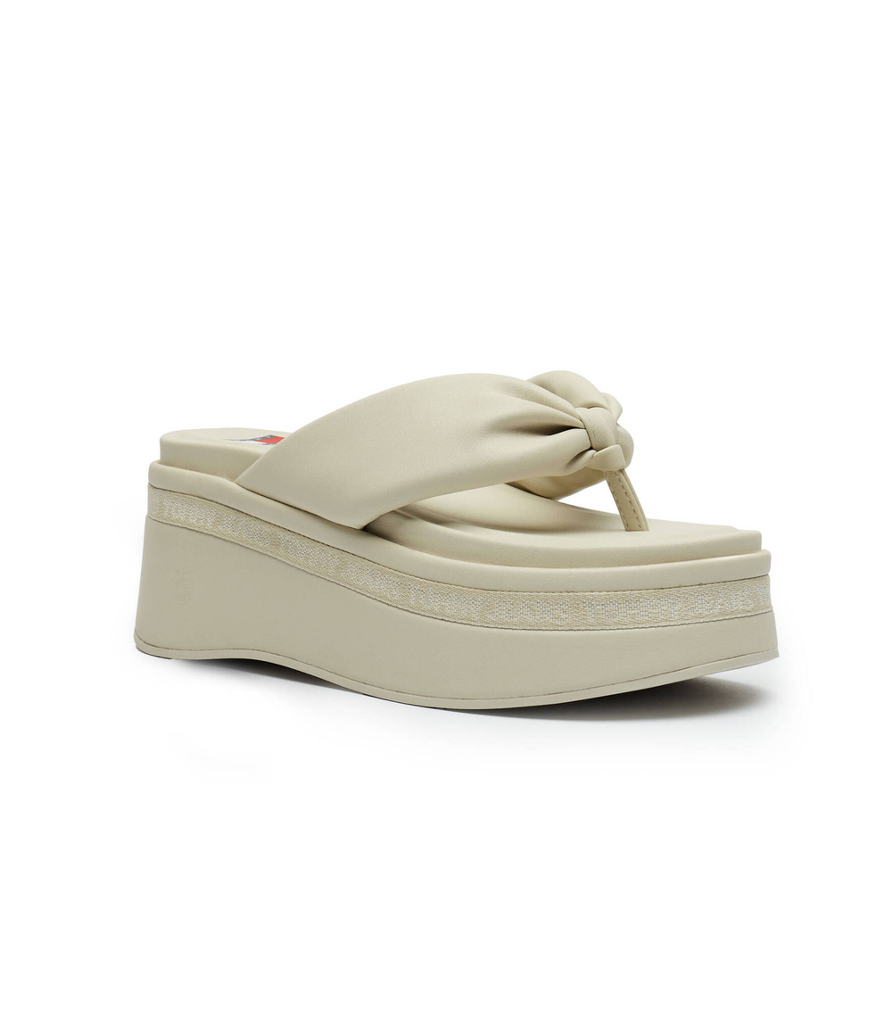 Вьетнамки Tommy Jeans - бежевый(EN0EN02457)