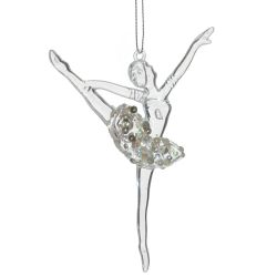 GAEM Украшение новогоднее "Балерина", L10 W2,5 H14 см