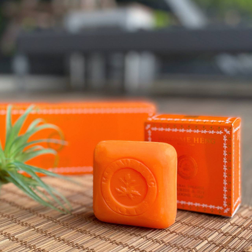Мыло с маслом апельсина и алое вера Flourish & Joy Cologne Soap Madame Heng