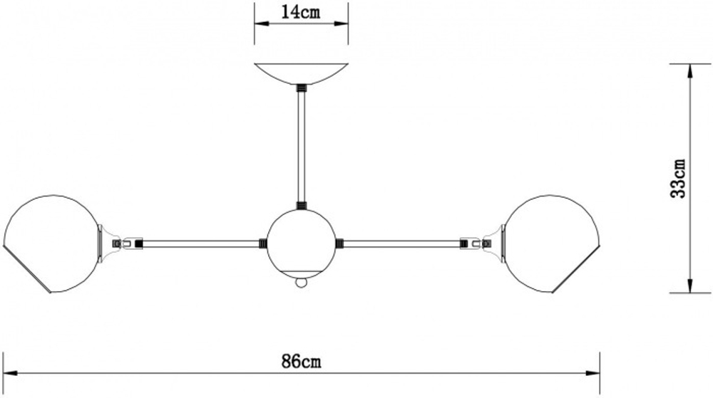 Потолочная люстра Arte Lamp LAGOS A2708PL-8BK