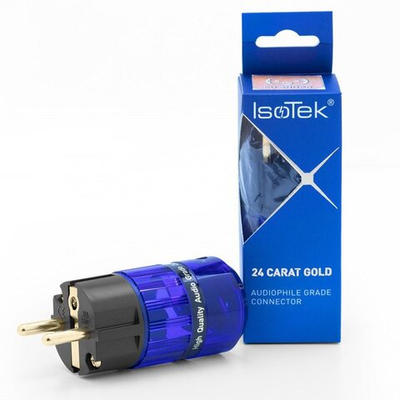 Коннектор IsoTek Connector EU Schuko Blue