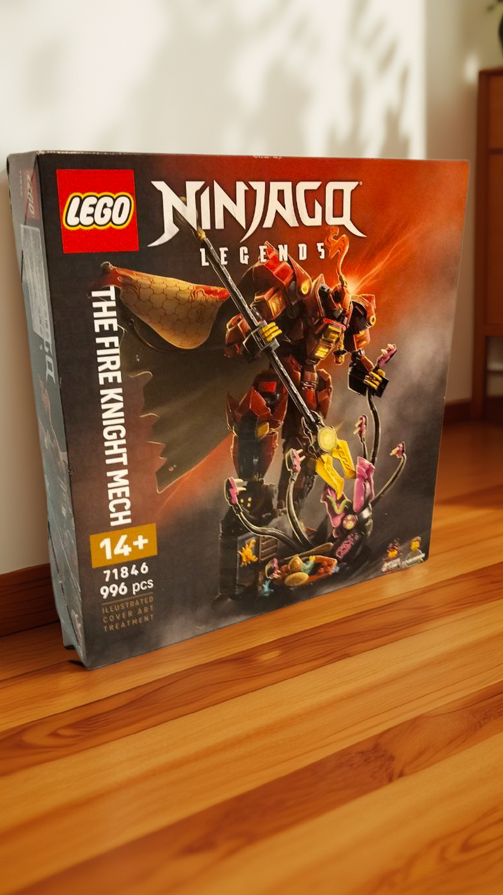 LEGO Ninjago 71846 «Боевой робот “Рыцарь огня”» — мощное оружие ниндзя