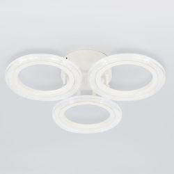 Светильник потолочный светодиодный ЭРА Модерн Ring CLL-1-39W 4K WH без ДУ белый | Светильники SPB-6 без ДУ