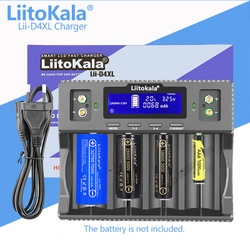 Зарядное устройство LiitoKala Lii-D4XL, для аккумуляторов Li-ion 21700/18650/14500 и других