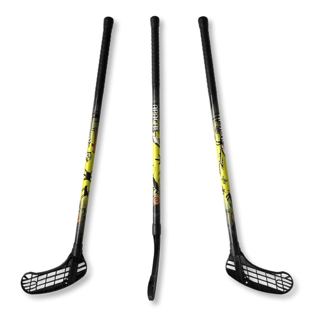 Клюшка для флорбола FLOORBALL ACITO APACHE YELLOW 95 LFT