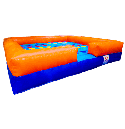 Интерактивная надувная игра "Твистер" 4*4*0.5 м, без подкачки