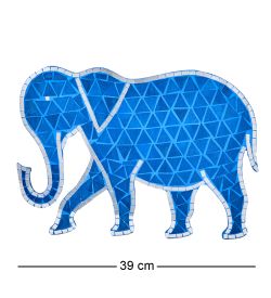 Decor and Gift 48-007-01 Панно «Слон» набор из семи (мозаика, о.Бали)
